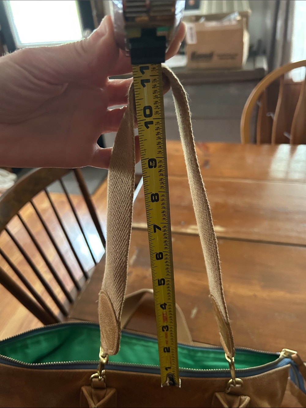 Blair Ritchey Genuine Leather Bag, Mini Hugh in HONEY - Picture 15 of 15